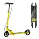 Самокат двухколесный Skyper Pegas, колеса PU 145 мм, стальная рама, ручной тормоз. Yellow and Black (146081)