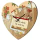Часы в форме сердца Home is where I`m with you CHS_P_16L087