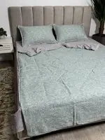 Постільна білизна євро з літньою ковдрою Koloco Print 9 20884 200х230 см