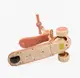 Самокат трехколесный с сидением Skyper DL-5-12 колеса PU со светом и музыкой. Orange and Beige (189246)