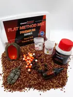 Методний пелетс, флет-тераптик мікс Кальмар-Криль (Squid-Krill) Premium series Carp Drive 7 в 1