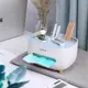 Настольный органайзер Ecoco Tissue с диспенсером для салфеток и отсеками для удобного хранения аксессуаров