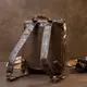 Рюкзак под рептилию кожаный Vintage 20430 Коричневый