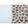 Полотенце бамбуковое Maxstyle - Leopard белое 50*90