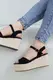 Женские босоножки Fashion Usako 2679 40 размер 25,5 см Черный