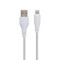 Кабель USB Borofone Lightning BX18-L-White 1 м