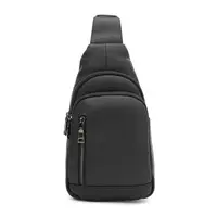 Чоловічий рюкзак через плече Borsa Leather K1328b-black