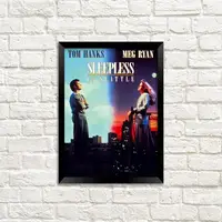 Постер в рамке Sleepless in seattle 15x21 см, A5 (MT5_21L006_BL)
