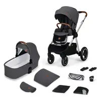 Универсальная коляска 2 в 1 Kinderkraft Everyday Dark Gray KSEVER00DGR2000