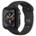 Чехол Spigen для Apple Watch 4 / 5 / 6 / SE (44mm) Thin Fit, Black (062CS24474)