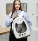 Рюкзак-переноска для кошек и собак 34х31х18 CosmoPet CP-35 White