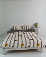 Постельное белье семейное Dushka Home Сатин 21072 160х215х2 см