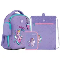 Набор Kite рюкзак + пенал + сумка для обуви SET_LP24-555S My Little Pony