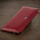 Горизонтальный тонкий кошелек из кожи женский ST Leather 19326 Бордовый