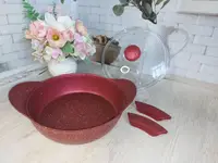 Сотейник OMS 3320-26-Red 3.65 л 26 см красный