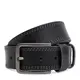 Мужской кожаный ремень Borsa Leather 115v1fx103-black