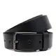 Мужской кожаный ремень Borsa Leather 125v1fx62-black