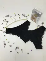 Rossana трусики женские черные Oro XL