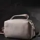 Женская прямоугольная сумка на два отделения из натуральной кожи Vintage 22344 Белая