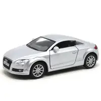 Машинка Kinsmart "Audi TT Coupe 2008", серебристая