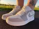 Женские кроссовки Nike Air Jordan , натуральная кожа ,белые