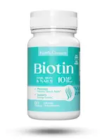Витамины и минералы Earth‘s Creation Beautiful Biotin 10000 mcg, 60 таблеток