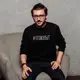 Свитшот унисекс "#ЭТОЖОПЫТ", Черный, XS, русский