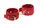 Наручники Leather Standart Hand Cuffs, Red