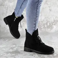 Жіночі зимові черевики Fashion Paddie 1391 36 розмір 23 см Чорний