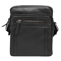 Мужская кожаная сумка Ricco Grande 1FSL-931-black