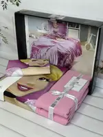 Barbi дитяча полуторна постільна білизна. Ранфорс. Romeo home Туреччина.