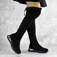Ботфорты женские Fashion Tika 2212 39 размер 25 см Черный
