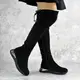 Ботфорты женские Fashion Tika 2212 39 размер 25 см Черный