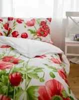 Постільна білизна євро ТЕП Happy Sleep Маковий букет 2-03796-24714 200х215 см