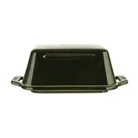 Масленка Gipfel Majolica GP-3919 19х12 см зеленая