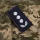 Шеврон на липучке погон звания ДСНС Полковник 5х10 см вышитый патч нашивка