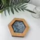 Именная коробочка для обручальных колец на свадьбу, подставка на кольца с гравировкой, деревянная шкатулка