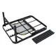 Стол Bo-Camp Garland 60x45 cm Black/Wood look (1404195)