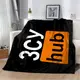 Плед патриотический 3D "ЗСУ hub чорний" 10599 135х160 см