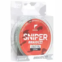 Шнур плетений Sniper Braid Army Green 91m 0.23mm 11.34kg 25lb (4928-023)