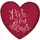 Подушка сердце 3D Love you always 40х40х7,5 см (3DPS_17L001)