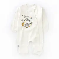 Мужчина для новорожденных с принтом Hello Baby