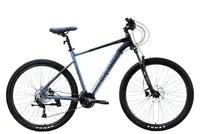 Велосипед Спортивный 29 дюймов Corso Cyber CB-932 оборудование Shimano Alivio алюминиевая рама 21 дюйм 27 скоростей. Black and Grey (194756)