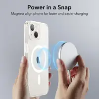 Чохол ESR для iPhone 14 Plus / 15 Plus - Classic Hybrid Halolock MagSafe, Crystal Clear (1A5790102)