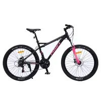 Велосипед "BELLE" PROF1 G26BELLE A26.2 26 д. Алюм.рама 17", SHIMANO 21SP, алюм., DB, FW TZ500, черно-малиновый