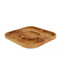 Менажница Brizoll Quadro MEN2-2828 28х28 см бежевая
