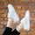 Кеды женские Fashion Abubu 2963 39 размер 25 см Белый