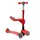 Самокат с сиденьем "Best Scooter", красный