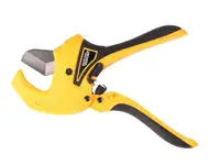 Труборез для пластиковых труб MASTERTOOL, 3-42 мм, композитный корпус. Yellow (74-0314)