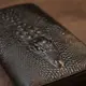 Клатч мужской под рептилию Vintage 20438 Черное